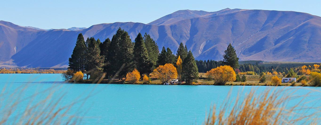 Nova Zelanda - Llac Tekapo - paisatge