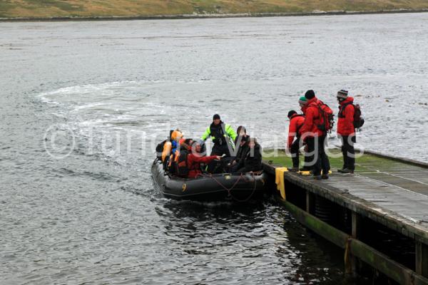 Desembarcament sec amb la zodiac