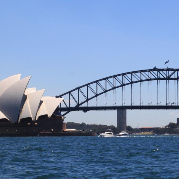 Australia - Nueva Gales del Sur - Sydney - ópera - bahía - puente