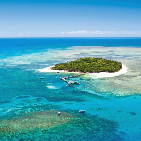 Australia - Queensland - Cairns - Barrera de Coral - Green Island - playa